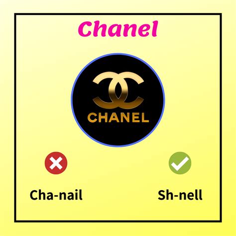 pronounce the name chanel